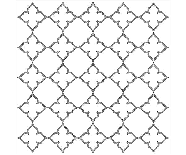 Quatrefoil Ceiling Moduling